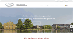 Desktop Screenshot of dffk.de